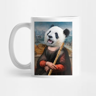 Panda Gioconda Mona lisa Mug